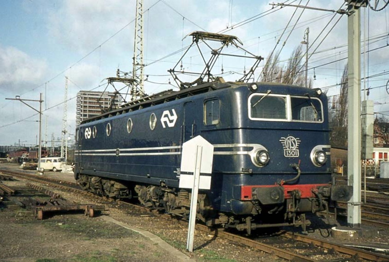 Locomotief 1301 in 1975