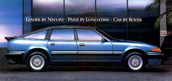 De Rover SD1, de 3500 Vitesse, zoals Rover er zelf reclame voor maakte